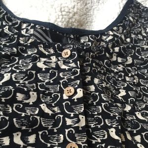 Vans bird print crop top